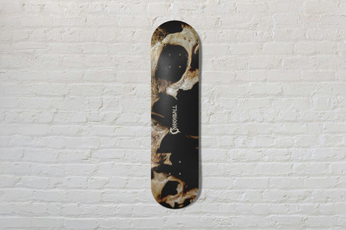 Planche de skate Cannonball Ossuaire - os ancien en macro
